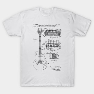 Electric Guitar shematics T-Shirt